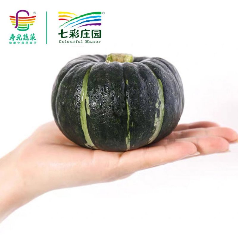 七彩庄园贝贝南瓜5斤小南瓜46个单个300g750g营养丰富粉糯香甜新鲜