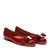 Salvatore Ferragamo女士红色平底鞋 01-A181-592125 018红 时尚百搭第3张高清大图
