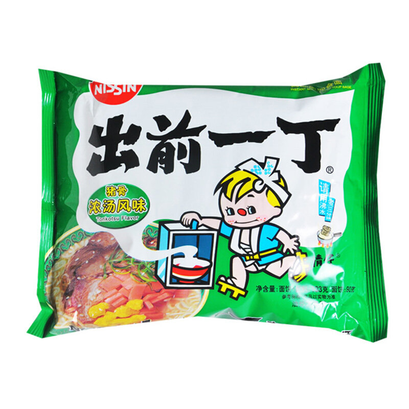 日清出前一丁方便面猪骨浓汤风味103g5国美超市甄选