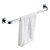 贝乐卫浴 BALLEE G6309 浴室卫生间挂杆 全铜单杆毛巾架(50cm)第2张高清大图