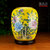 灯笼瓶  创意花瓶摆件珐琅彩花瓶  (黄瓷 荣华富贵)第2张高清大图