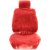 嗨车族 毛绒汽车冬季坐垫 毛垫座垫套 保暖舒适LD901(玫瑰红)第2张高清大图