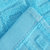 三利 纯棉素色良品毛巾被 缎档回型毛毯 居家办公午休四季通用盖毯 纯棉沙发毯子 单人150×200cm(天蓝色)第5张高清大图