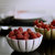 意大利 Guzzini进口花瓣小吃沙拉碗创意水果盘果篮食物盘 国美厨空间(白色 12CM)第4张高清大图