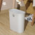 日本AKAW爱家屋垃圾桶夹缝客厅房间窄缝废纸篓窄缝纸篓厨房垃圾筒(浅蓝色)第3张高清大图
