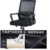 云艳YY-LCL795 家用人体工学办公椅子靠背椅 会议椅 学生学习写字椅 转椅乳胶垫座椅(默认 默认)第4张高清大图