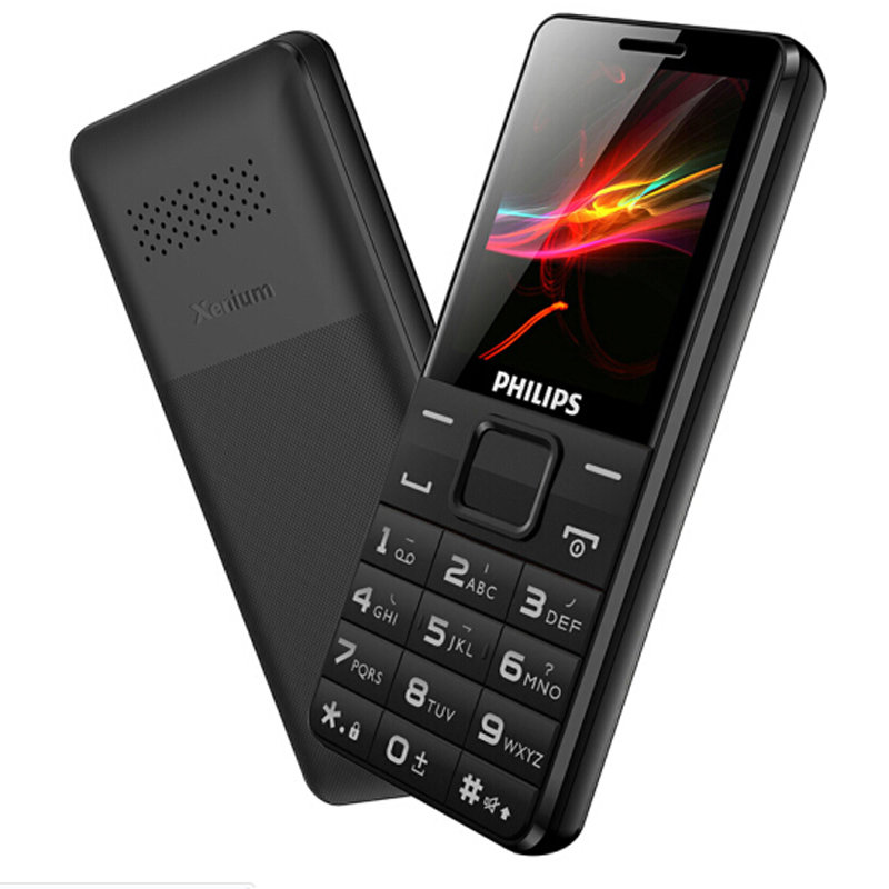 飞利浦philipse107直板手机老人机大字大声长待机老年备用机移动手机