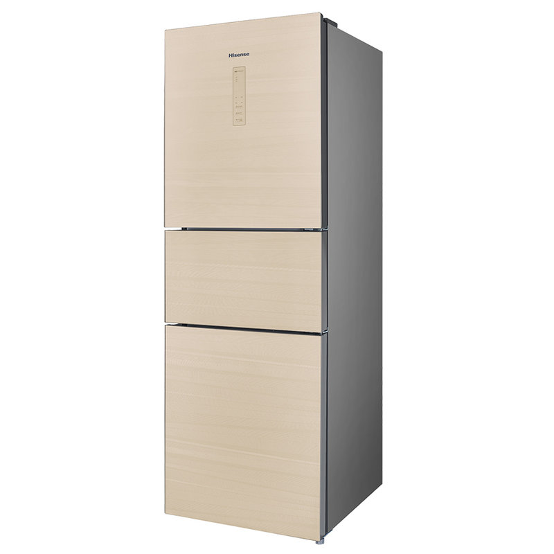 海信(hisense) bcd-222wtdg 222升 三门 冰箱 风冷无霜 水晶石纹金