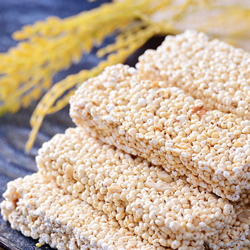 好巴食小米通米花糖400g粗粮膨化食品休闲零食