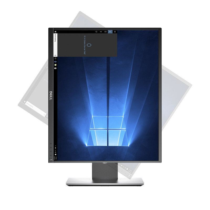 戴尔(dell) p1917s 19英寸旋转升降5:4正屏商用滤蓝光背光ips屏显示器