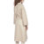 MaxMara女士羊绒束腰裹身大衣 10160909-600-03236米白色 时尚百搭第3张高清大图