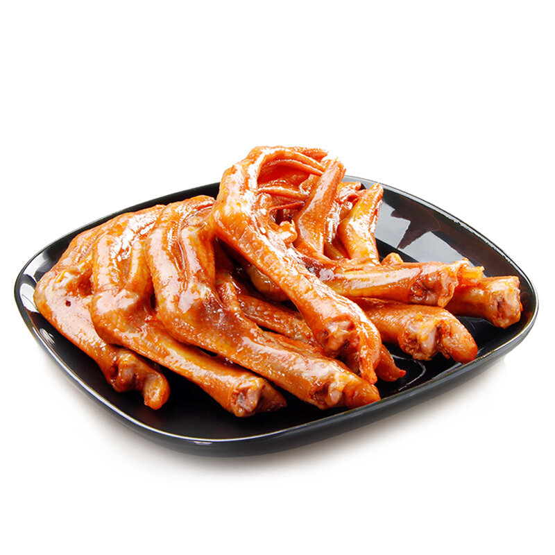 久久丫甜辣鸭掌108g休闲零食肉干肉脯