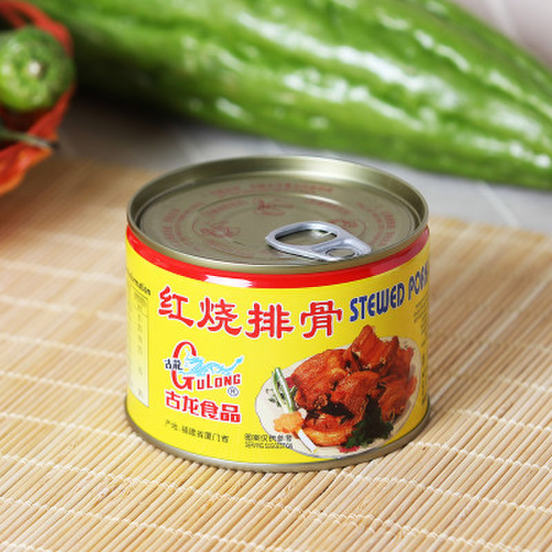 古龙红烧排骨256g/罐
