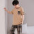 金莎拉睡衣男夏季短袖长裤加大码薄款运动家居服套装(P1102 L)第7张高清大图