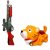 模型玩具 达群 激光枪电动红外线射击玩具-老虎 玩具枪 （短枪配置）第3张高清大图