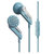 Edifier/漫步者 H186P 耳机耳塞式 手机电脑通用耳机线控麦克入耳(天蓝银)第5张高清大图