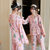 霓美舒 日系和服睡衣女休闲长袖系带日式家居服可外穿春秋季套装(NYE 1803#和服（仙人掌） XXL码)第4张高清大图