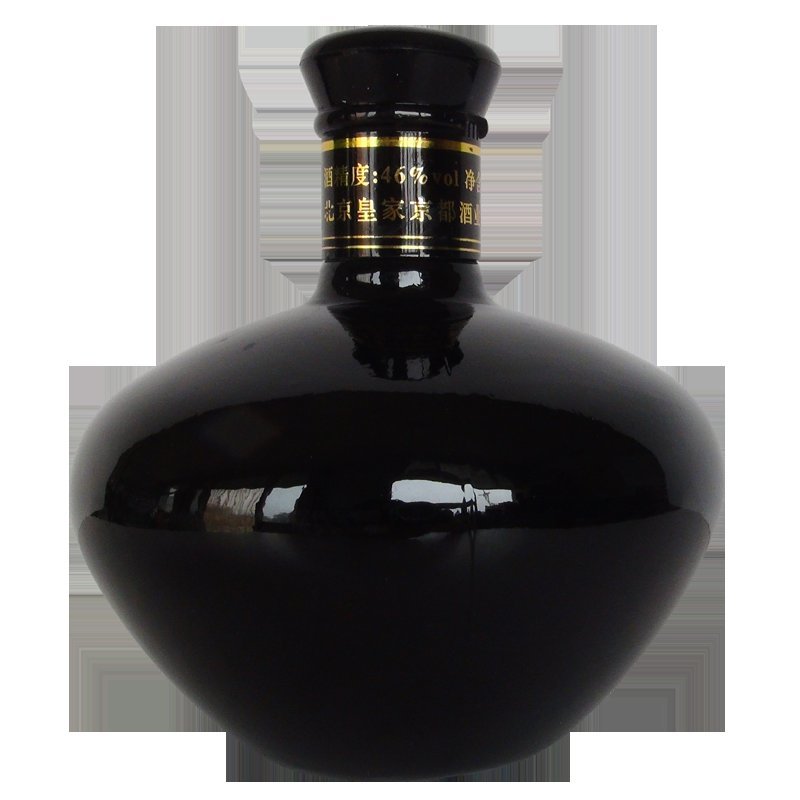 京都二锅头京都黑坛北京二锅头清香型白酒礼盒46度整箱500ml6瓶46度