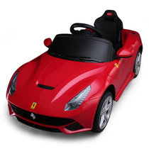 星辉婴童Rastar 儿童可坐电动车法拉利电动童车儿童玩具汽车四轮遥控电瓶车(红色)