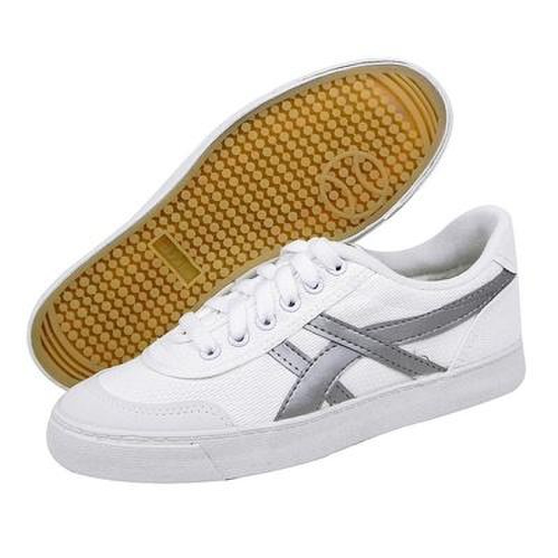 回力网球鞋休闲运动鞋帆布鞋wk1灰白44