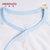 小米米minimoto18薄款婴儿宝宝长袖连身连体哈衣爬服初秋打底(和式-粉蓝片印 52cm(0-3个月))第3张高清大图