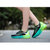 耐克跑步鞋男鞋Nike max90全掌气垫女鞋飞线跑鞋皮面休闲运动鞋(黑绿皮面)第2张高清大图