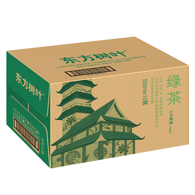 农夫山泉东方树叶绿茶500ml*15瓶/整箱 箱装【图片 价格 品牌 报价】