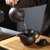 紫砂户外旅行功夫茶具套装便携煮茶炉六杯野外带烧水茶壶喝茶泡茶(15件 紫砂盖碗茶具-硬皮包)第5张高清大图