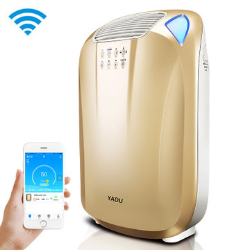 亚都（YADU) WiFi 空气净化器 智能家用 雾霾 PM2.5二手烟尘   KJ336F-WiFi