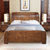 木巴实木床中式双人简约现代小户型1.5米经济型主卧床婚床(床C435 默认)第2张高清大图