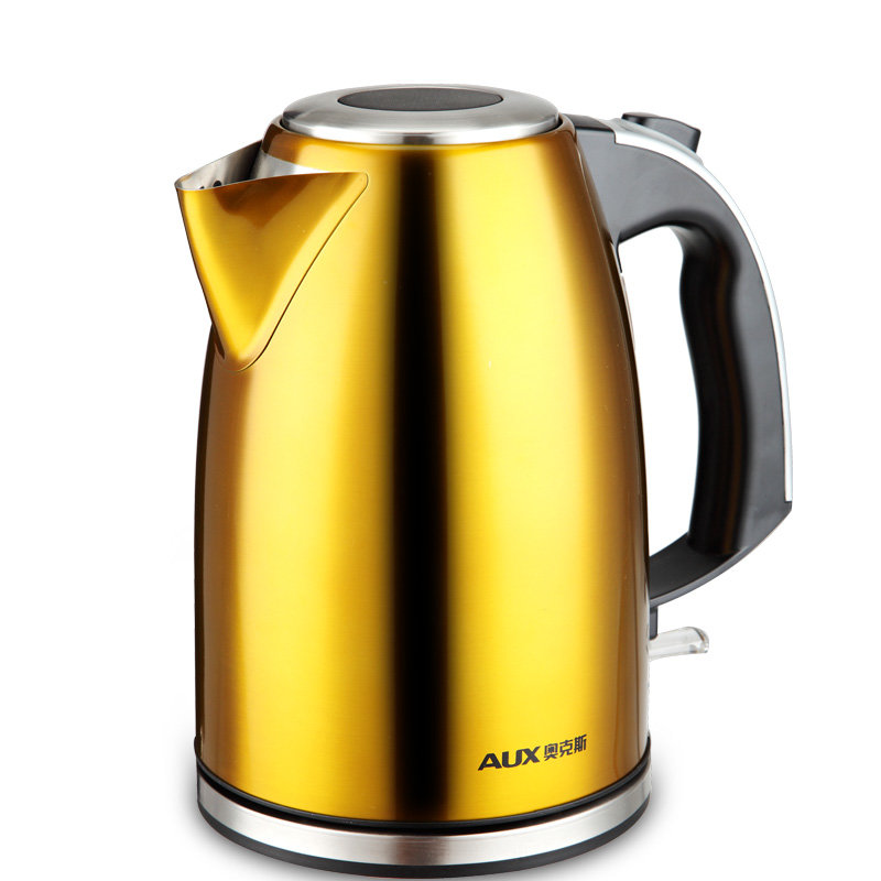 aux/奥克斯 hx-18b08加厚304全不锈钢自动断电定制电热水壶