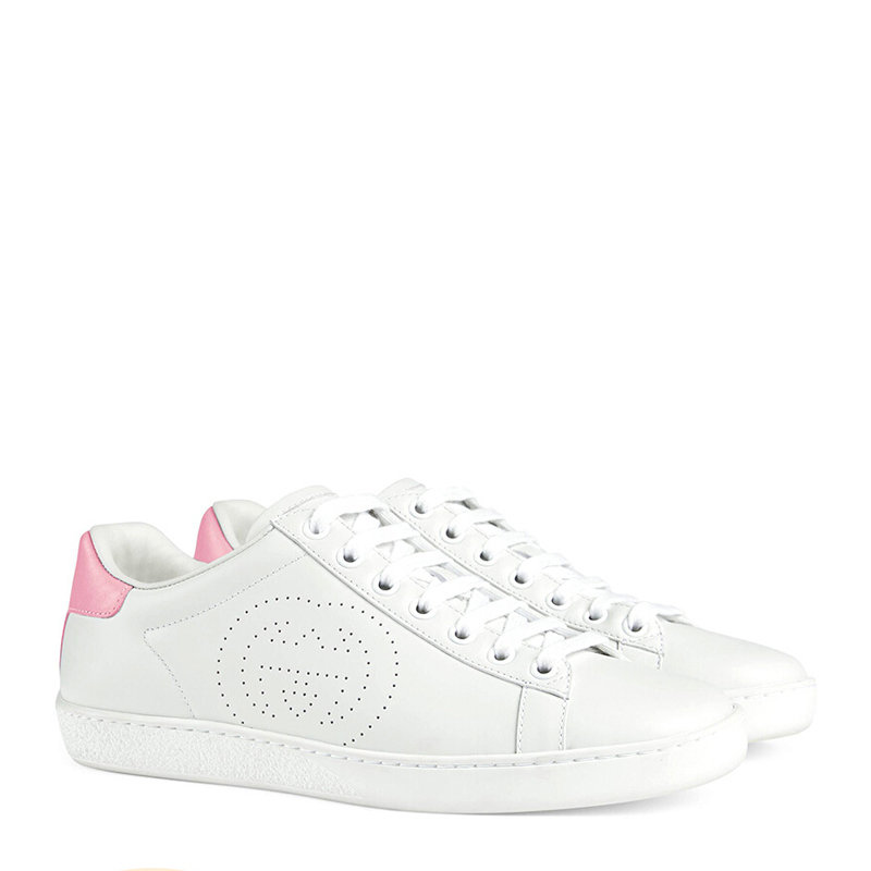gucci女士白色皮质运动鞋598527ayo709076355白时尚百搭