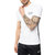 Emporio Armani男士白色印花短袖T恤3HPT07-PJ03Z-110001L码白 时尚百搭第4张高清大图