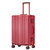 CK时尚高端铝框旅行拉杆箱(红色 24寸)第7张高清大图