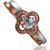 梦克拉Mkela 18k金钻石戒指 幻彩花耀 一款多带 结婚戒指第2张高清大图