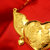 CNUTI粤通国际珠宝  黄金项链 足金婚庆牌百年好合套链 约17.13g第5张高清大图