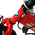 跑狼BMX花式街车小轮车表演自行车极限车DS909(红黑色)第4张高清大图