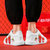 帝亚斐2021夏季新款情侣小白鞋透气舒适休闲鞋女青春潮流运动鞋(白色 42)第4张高清大图