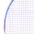 川崎羽毛球拍全碳素羽拍单拍女士专用青花瓷520蓝色(已穿线) 国美超市甄选第4张高清大图
