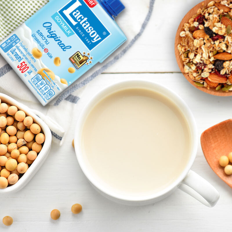 力大狮原味豆奶500ml12泰国进口营养早餐豆奶