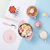迪士尼儿童餐具粉色米妮5件套樱桃粉 国美超市甄选第3张高清大图