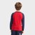 Levis李维斯男美式复古运动系列长袖T恤81621LS595-023(7码（130） 红蓝拼接)第3张高清大图