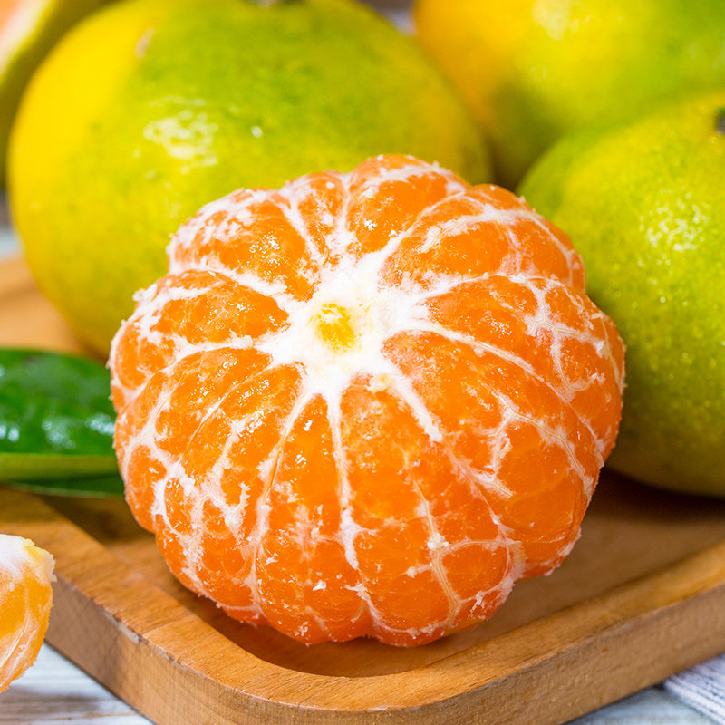 宜昌蜜桔黄皮蜜桔酸甜橘子高山蜜桔现摘现发薄皮酸甜可口4斤大果新人