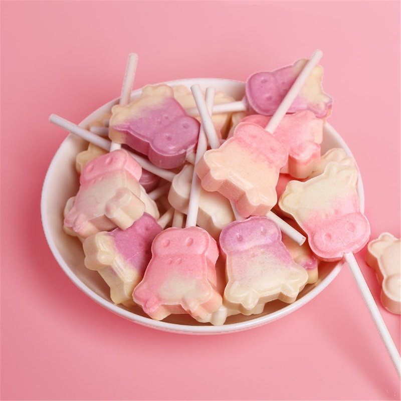 诺梵牛奶棒棒糖牛头糖200g*3袋 奶片糖片经典怀旧零食糖果办公休闲