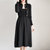 MISS LISA名媛风针织套装春装新款针织开衫时尚吊带连衣裙两件套720035(黑色 L)第4张高清大图