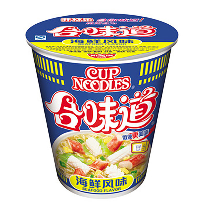 【国美自营】日清 合味道海鲜风味 84克*12杯