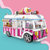 俐智小颗粒拼装玩具汽车模型 冰激凌车塑料1112 国美超市甄选第6张高清大图