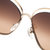2017新款 CHLOE时尚经典茶色女款金属镜框太阳镜 CE133S-213(茶色 60mm)第5张高清大图