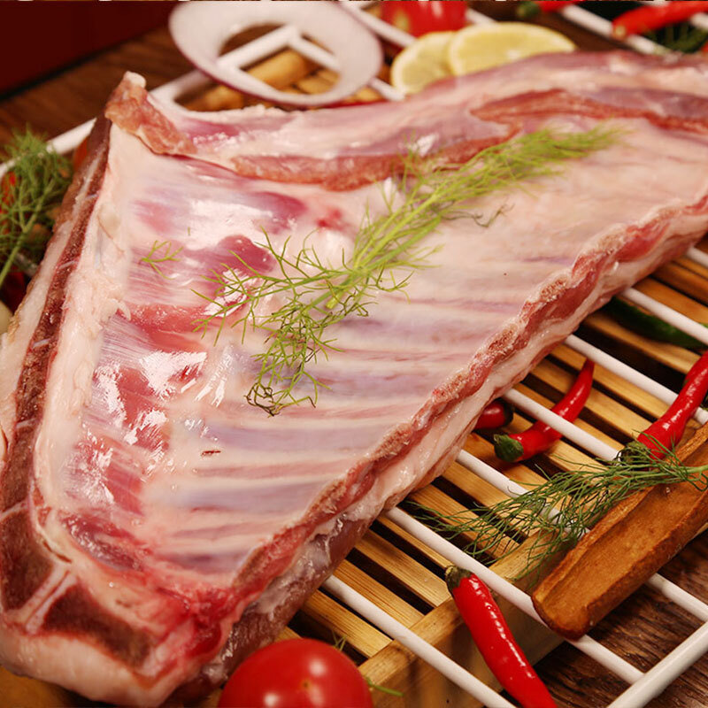 恒都澳洲羊排1200g袋进口羊肉烧烤食材国美超市甄选