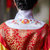 清朝古装女满族旗服贵妃娘娘还珠格格服饰晴儿小燕子紫薇同款(红色 XL)第8张高清大图